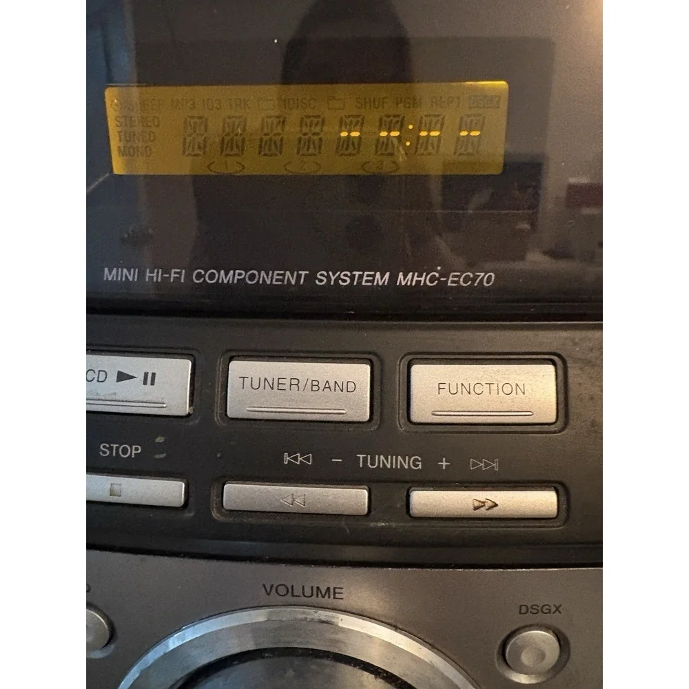 Sony mhc ec70